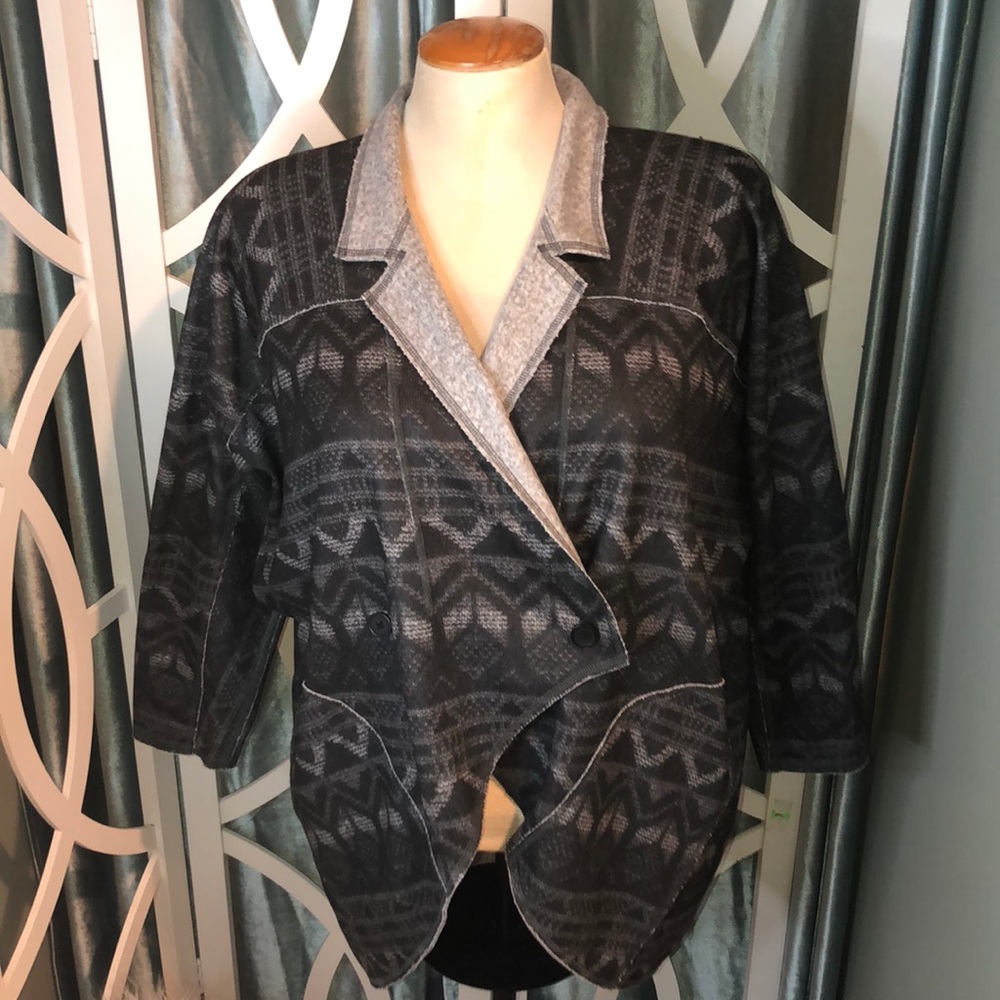 Burton Aztec Print Fleece Jacket